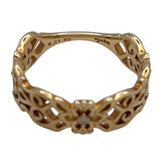 アガット agete K10 ダイヤリング ピンクゴールド K10 ダイヤモンド ジュエリー