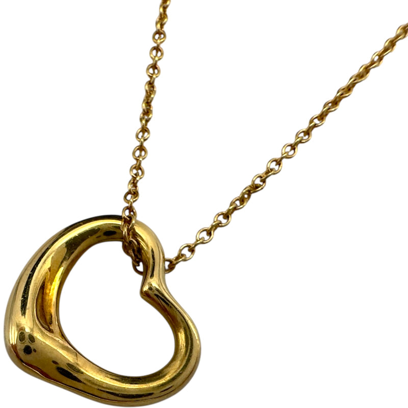ティファニー TIFFANY＆CO オープンハートネックレス ゴールド 750