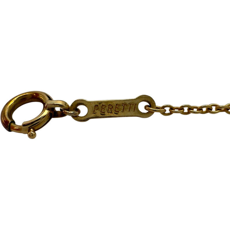 ティファニー TIFFANY＆CO ティアドロップネックレス ゴールド 18K