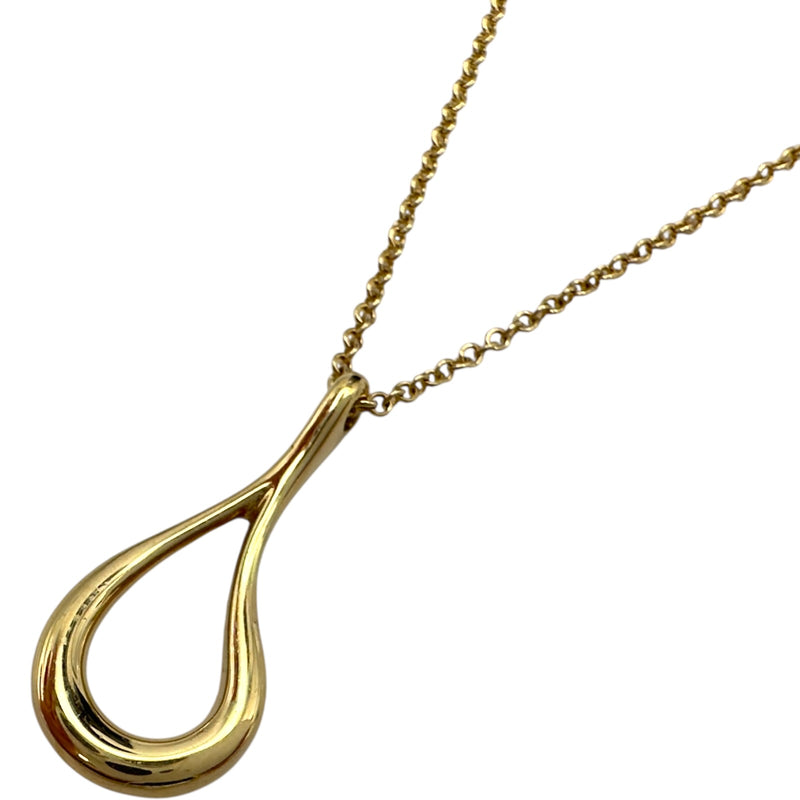 TIFFANY&Co.ティファニーAu750ネックレスチェーン 46cmゴールド ティファニー TIFFANY＆CO オープンティアネックレス ゴールド 750