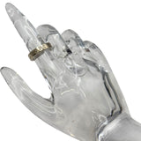 ブルガリ BVLGARI ビーゼロワン エッセンシャル バンドリング ホワイトゴールド 750 ジュエリー