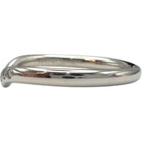 ティファニー TIFFANY＆CO カーブドバンドリング プラチナ Pt950 ジュエリー