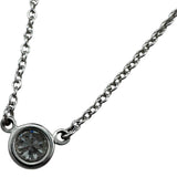ティファニー TIFFANY＆CO バイザヤードネックレス プラチナ Pt950 ジュエリー