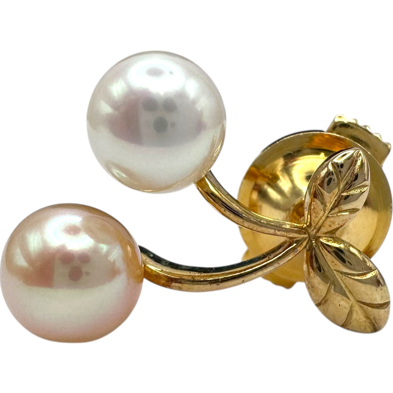 タサキ TASAKI チェリーモチーフタイピン ゴールド K18 ジュエリー タサキ TASAKI チェリーモチーフタイピン ゴールド K18 ジュエリー