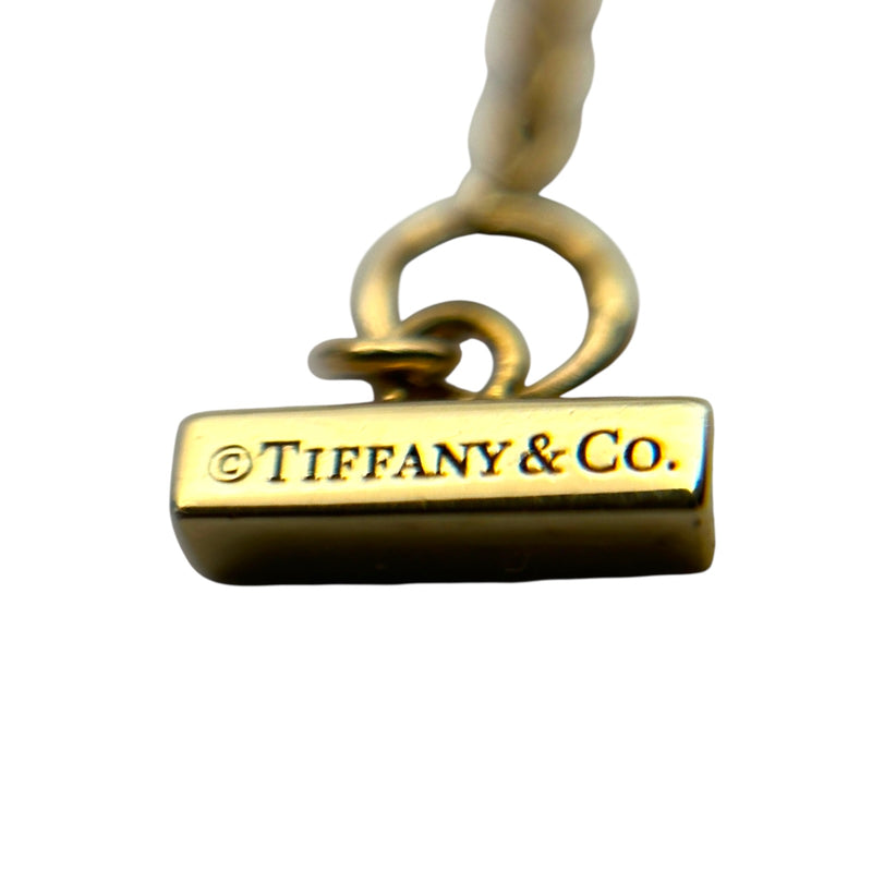 ティファニー TIFFANY＆CO TTWOサークルネックレス ゴールド Au750