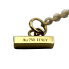 ティファニー TIFFANY＆CO TTWOサークルネックレス ゴールド Au750/カーネリアン/ダイヤモンド ジュエリー
