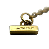 ティファニー TIFFANY＆CO TTWOサークルネックレス ゴールド Au750/カーネリアン/ダイヤモンド ジュエリー