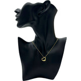 ティファニー TIFFANY＆CO オープンハートネックレス ゴールド 750 ジュエリー