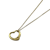 ティファニー TIFFANY＆CO オープンハートネックレス ゴールド 750 ジュエリー