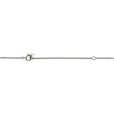 ティファニー TIFFANY＆CO TTWOサークルネックレス ホワイトゴールド Au750/ダイヤモンド/トルコ石 ジュエリー