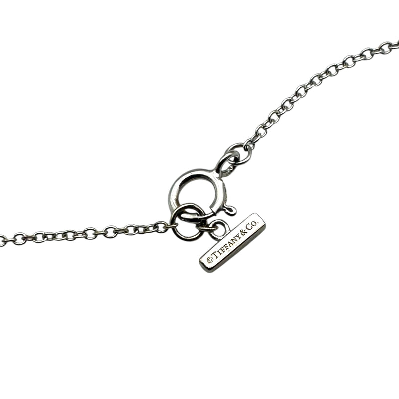 Tiffany & Co. サークル ネックレス ティファニー TIFFANY＆CO TTWOサークルネックレス ホワイトゴールド