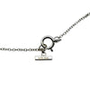 ティファニー TIFFANY＆CO TTWOサークルネックレス ホワイトゴールド Au750/ダイヤモンド/トルコ石 ジュエリー