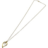 ティファニー TIFFANY＆CO リーフハートネックレス ゴールド 750/ダイヤモンド ジュエリー