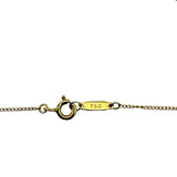 ティファニー TIFFANY＆CO リーフハートネックレス ゴールド 750/ダイヤモンド ジュエリー