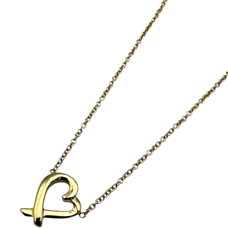 ティファニー TIFFANY&CO ラビングハートネックレス ゴールド ティファニー TIFFANY&CO ラビングハートネックレス ゴールド