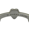 グッチ GUCCI ハートアイコンリング ホワイトゴールド 750 ジュエリー