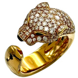 カルティエ Cartier パンテールドゥカルティエリング ゴールド 750/ダイヤモンド/エメラルド/オニキス ジュエリー