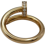 カルティエ Cartier ジュストアンクルダイヤリング ピンクゴールド Au750/ダイヤモンド ジュエリー