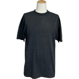バレンシアガ BALENCIAGA ラインストーンロゴ半袖Tシャツ 641655 ブラック コットン メンズ 半袖シャツ