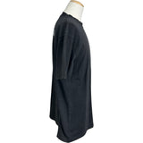 バレンシアガ BALENCIAGA ラインストーンロゴ半袖Tシャツ 641655 ブラック コットン メンズ 半袖シャツ