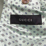 グッチ GUCCI GGロゴボタンテーラードジャケット 572U13 カーキ コットン メンズ テーラードジャケット
