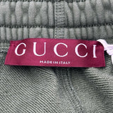 グッチ GUCCI GGロゴ刺繍スウェットパンツ 8288348 グリーン コットン レディース パンツ