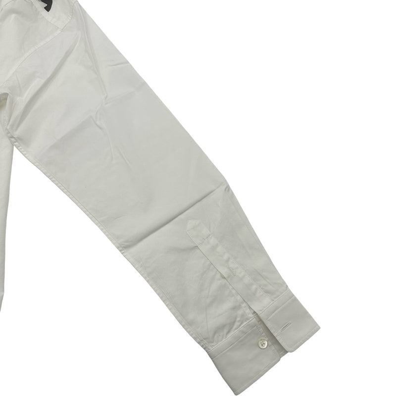 バレンシアガ BALENCIAGA バックロゴプリント長袖シャツ 556878