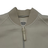 エルメス HERMES カシミヤダブルフェイスブルゾン 4E0241DC アイボリー カシミヤ レディース ブルゾン