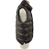 モンクレール MONCLER TIBET ダウンベスト ブラウン ナイロン メンズ ダウンベスト