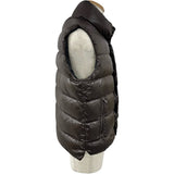 モンクレール MONCLER TIBET ダウンベスト ブラウン ナイロン メンズ ダウンベスト