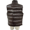 モンクレール MONCLER TIBET ダウンベスト ブラウン ナイロン メンズ ダウンベスト