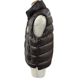 モンクレール MONCLER TIBET ダウンベスト ブラウン ナイロン メンズ ダウンベスト