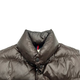 モンクレール MONCLER TIBET ダウンベスト ブラウン ナイロン メンズ ダウンベスト