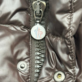 モンクレール MONCLER TIBET ダウンベスト ブラウン ナイロン メンズ ダウンベスト