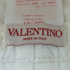 ヴァレンティノ VALENTINO ロゴ刺繍バケットハット ホワイト コットン メンズ その他ファッション雑貨