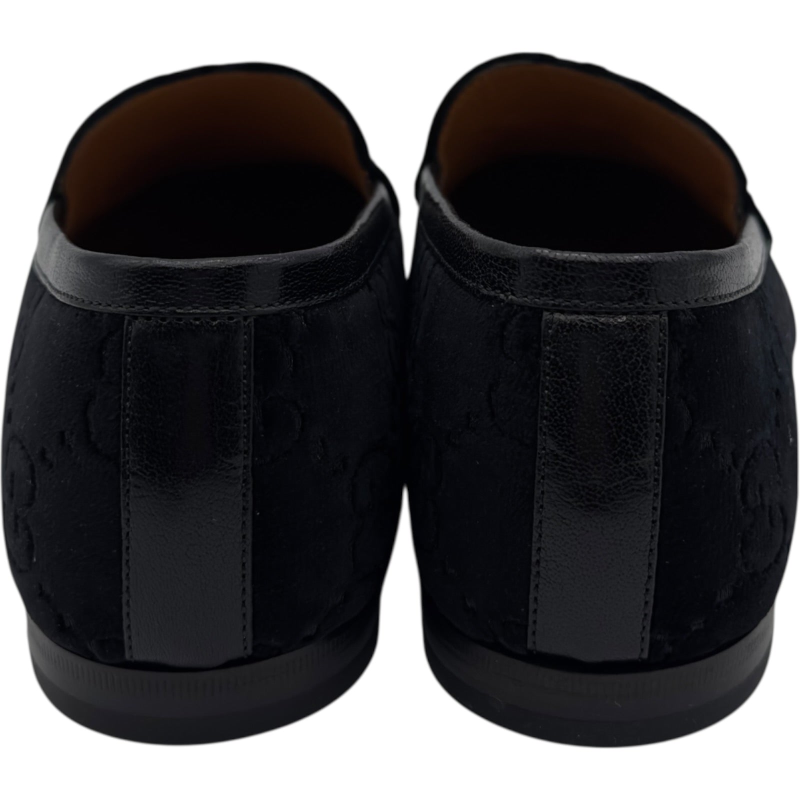 グッチ GUCCI GGベルベットホースビットローファー 430088 ブラック