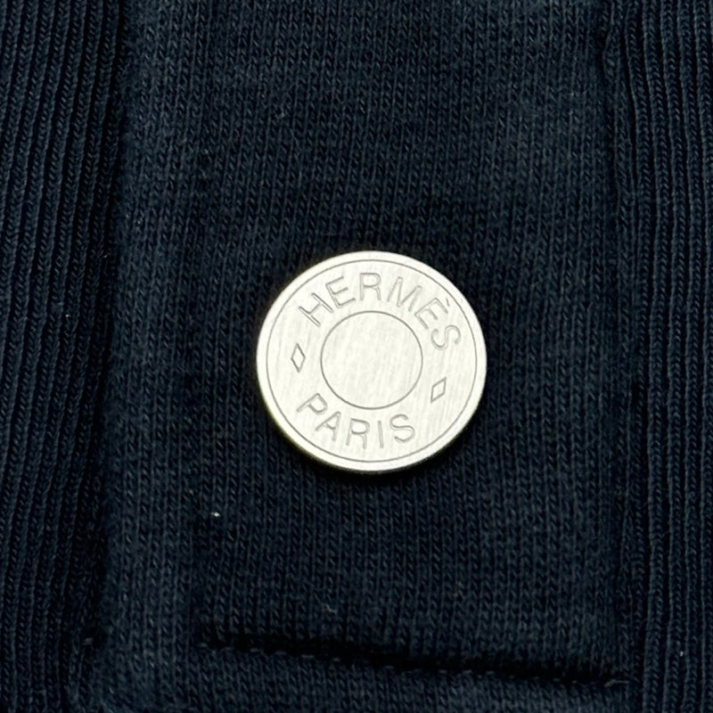 エルメス HERMES テディブルゾン ネイビー コットン メンズ ブルゾン