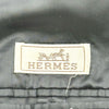 エルメス HERMES カシミヤチェスターコート ブラック カシミヤ メンズ その他アウター