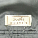 エルメス HERMES カシミヤチェスターコート ブラック カシミヤ メンズ その他アウター