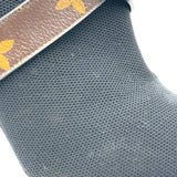 ルイ・ヴィトン LOUIS VUITTON シルエットライン ソックスブーツ ブラック モノグラム レディース ブーツ