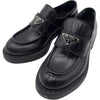 プラダ PRADA ローファー ブラック レザー レディース ローファー