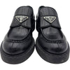 プラダ PRADA ローファー ブラック レザー レディース ローファー