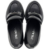 プラダ PRADA ローファー ブラック レザー レディース ローファー