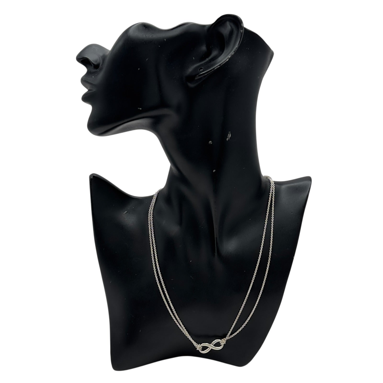 「TIFFANY&Co. AG925 シルバーネックレス　箱無し・保証書無し ティファニー TIFFANY＆CO インフィニティネックレス シルバー Ag925
