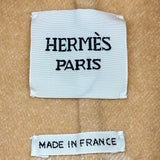 エルメス HERMES セリエボタンカシミヤコート 2E0117DD クリーム カシミヤ レディース その他アウター