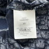 クリスチャン・ディオール Christian Dior オブリーク総柄ショートスリーブスウェットシャツ 113S06A4022 ネイビー コットン レディース スウェット