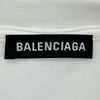 バレンシアガ BALENCIAGA GYM WEARロゴ 半袖Tシャツ 620969 ホワイト コットン メンズ 半袖Ｔシャツ