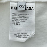 バレンシアガ BALENCIAGA GYM WEARロゴ 半袖Tシャツ 620969 ホワイト コットン メンズ 半袖Ｔシャツ