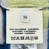 エルメス HERMES CLIQUETIS カシミヤニットセーター 2E2613D2 ブルー カシミヤ レディース セーター