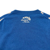 エルメス HERMES CLIQUETIS カシミヤニットセーター 2E2613D2 ブルー カシミヤ レディース セーター